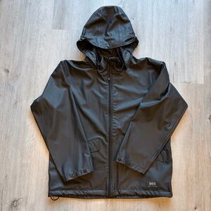 Helly Hansen Kids Black Raincoat